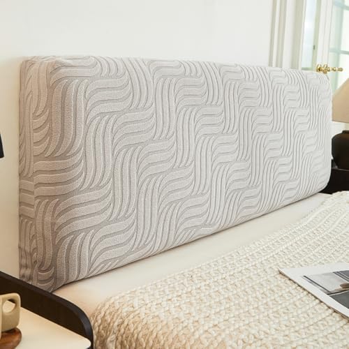 UHVUJDUI Kopfteilbezug Bett 180/160/140/190/200 Bett Kopfteil Bezug/Überzug,bettkopfteil Hussen Samt Strecken Kopfteil Bett Schonbezug Universell All-Inclusive Bett Kopfteil Abdeckung(7#,200cm) von UHVUJDUI