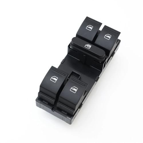 Fensterheber Schalter Tasten Autofensterschalterknopf Autofensterheber-Steuerschalter für GOIF5 für für TIGUAN OEM Nr. 1K4 959 857A 1K4 959 857B von UIBHGVFG