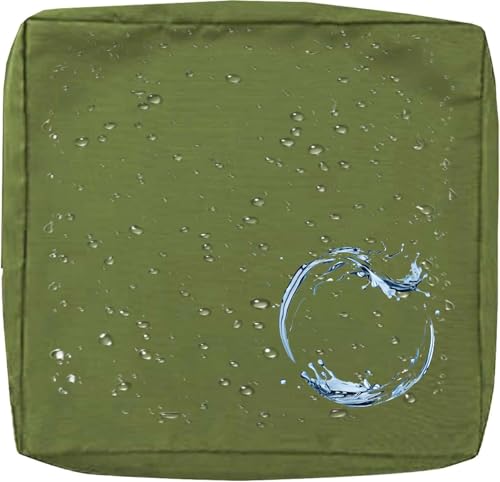 Outdoor Sofa Sitzkissenbezug 2/4er Set Microfaser-Sitzbezüge for Gartenmöbel Wasserdicht mit Reißverschluss, Terrassenstuhl Sofakissen Bezug Abnehmbar, Wetterfest Sofabezug for Garten Möbel aus Rattan Outdoor Sofa Sitzkissenbezug 2/4er Set Microfaser-Sitzbezüge for Gartenmöbel Wasserdicht mit Reißverschluss, Terrassenstuhl Sofakissen Bezug Abnehmbar, Wetterfest Sofabezug for Garten Möbel aus Rattan von UICMNSI