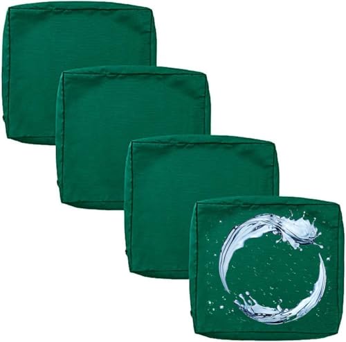 Outdoor Sofa Sitzkissenbezug 2/4er Set Microfaser-Sitzbezüge for Gartenmöbel Wasserdicht mit Reißverschluss, Terrassenstuhl Sofakissen Bezug Abnehmbar, Wetterfest Sofabezug for Garten Möbel aus Rattan Outdoor Sofa Sitzkissenbezug 2/4er Set Microfaser-Sitzbezüge for Gartenmöbel Wasserdicht mit Reißverschluss, Terrassenstuhl Sofakissen Bezug Abnehmbar, Wetterfest Sofabezug for Garten Möbel aus Rattan von UICMNSI