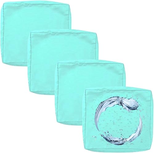 Outdoor Sofa Sitzkissenbezug 2/4er Set Microfaser-Sitzbezüge for Gartenmöbel Wasserdicht mit Reißverschluss, Terrassenstuhl Sofakissen Bezug Abnehmbar, Wetterfest Sofabezug for Garten Möbel aus Rattan Outdoor Sofa Sitzkissenbezug 2/4er Set Microfaser-Sitzbezüge for Gartenmöbel Wasserdicht mit Reißverschluss, Terrassenstuhl Sofakissen Bezug Abnehmbar, Wetterfest Sofabezug for Garten Möbel aus Rattan von UICMNSI