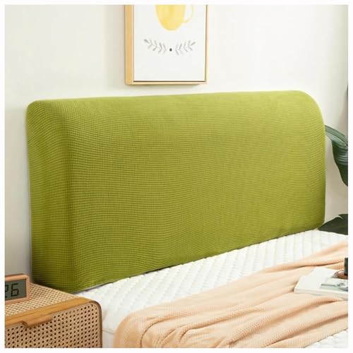 UICMNSI Bett kopfteil Bezug - Weicher Strecken Bettkopfteil Schutzhülle, All-Inclusive Abnehmbarer Bett Betthusse Kopfteil, Staubdicht Kratzfester, for Schlafzimmer Kopfteil(Vert,55-63in(140-160cm)) von UICMNSI