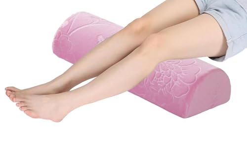 UICMNSI Knierolle Halbrund - Nackenrolle - Kniekissen for Seitenschläfer - Knierolle Lagerungsrolle - Kniekissen zum Schlafen Side Sleeper Pillow with Abnehmbar Cover(#18,20X8X5in/50x20x13cm) von UICMNSI