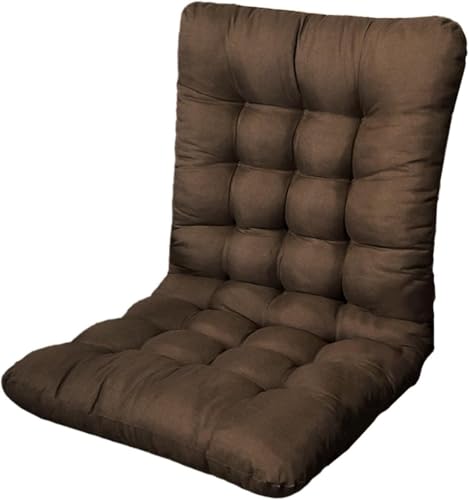 UICMNSI Recliner Soft Back Cushions Comfortable Rocking Chair Cushions Outdoor Garden Chair for Außen- und Indoor-Einsatz(Brown,35x70cm) von UICMNSI