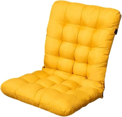 UICMNSI Recliner Soft Back Cushions Comfortable Rocking Chair Cushions Outdoor Garden Chair for Außen- und Indoor-Einsatz(Yellow,45x85cm) von UICMNSI