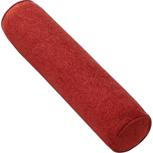 UICMNSI Zylindrisches Langkörperkissen - Nacken-Und Knierolle Kopfkissen Kissen Rolle Orthopädisches, Lagerungsrolle, Bolster Side Sleeper Pillow with Abnehmbar Cover(14,15x55cm/6x21.6in) von UICMNSI