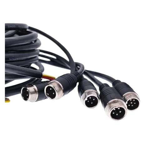 1 STÜCKE 4pin 2 mt GX12 kabelstecker wasserdichten stecker verlängerungskabel männlich und weiblich M12(2Pin male) von UIHMSWYAL