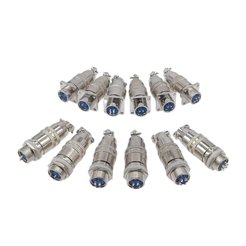 1 STÜCKE Luftfahrt-anschluss 12mm XS12 Schnell Push-Pull Runde Vierkantbuchse 7-polig 3A 400 V(2P Female) von UIHMSWYAL