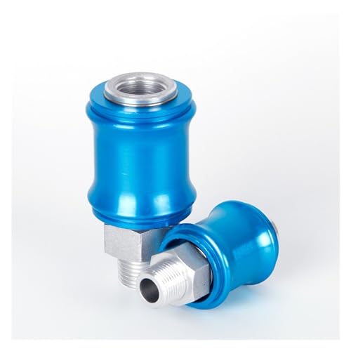 1 Stück HSV-06 08 10 15 20-B-SS-SF-FF pneumatisches Handschiebeventil aus Aluminiumlegierung, Handdruck-Abgassteuerschalter mit Außengewinde(HSV-20-SS) von UIHMSWYAL
