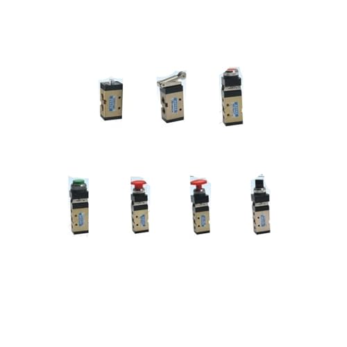 1 Stück MSV-Serie 2-Positionen-5-Wege-Mechanikventil pneumatischer manueller Ventilschalter MSV-86522 MSV-98322 MSV-86522R/PP/PPL/PB/EB/TB 30 mm Öffnung(MSV-86522 Basic) von UIHMSWYAL