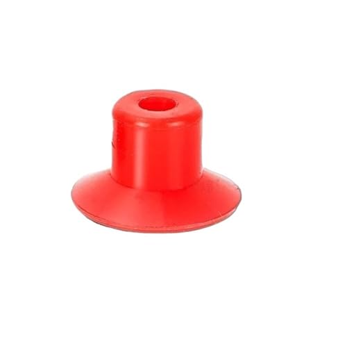 10 stücke Roboter Vakuum Saugnapf Rot Wellpappe U8 U15 Industrielle Pneumatische Zubehör(Red,U8) von UIHMSWYAL
