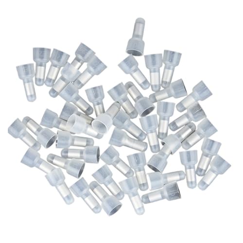 100 Stück geschlossene Endkappe 22-16/16-14/12-10 Spezifikationen, geschlossenes Ende, Crimp-Klemmenverbinder, Nylon-Netzkabel-Drahtverbinder(CE2 100PCS) von UIHMSWYAL
