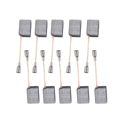 10er-Pack Kohlebürsten WU900/WU829/WU816/WU771 Winkelschleifer Elektrowerkzeug Ersatzzubehör 6 × 11 × 15 mm Kohlebürste 10er-Pack Kohlebürsten WU900/WU829/WU816/WU771 Winkelschleifer Elektrowerkzeug Ersatzzubehör 6 × 11 × 15 mm Kohlebürste von UIHMSWYAL