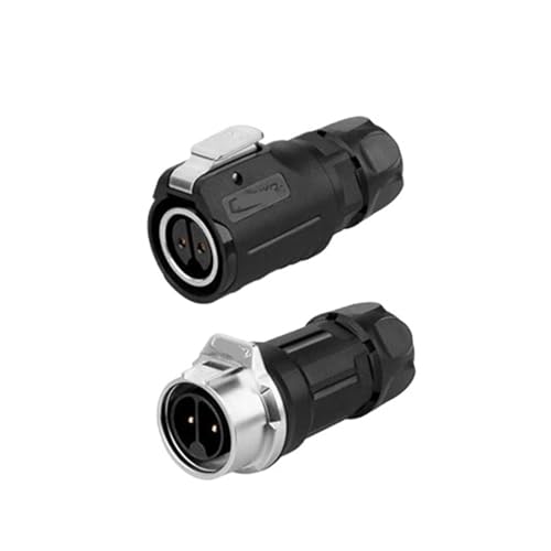 2-poliger M16-Rundsteckverbinder, Kabel zu Kabel, wasserdicht, IP67 2-poliger M16-Rundsteckverbinder, Kabel zu Kabel, wasserdicht, IP67 von UIHMSWYAL