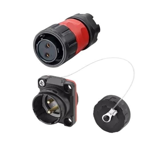 2-poliger Stromanschluss Buchse und Stecker wasserdicht for den Außenbereich IP67 von UIHMSWYAL
