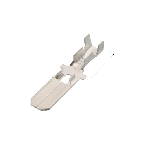 20 Stück H62 Messing verzinnt 6,3 mm mit Fenster-Kfz-Stecker-Klemmenblock DJ6118-6.3B(Male A) von UIHMSWYAL