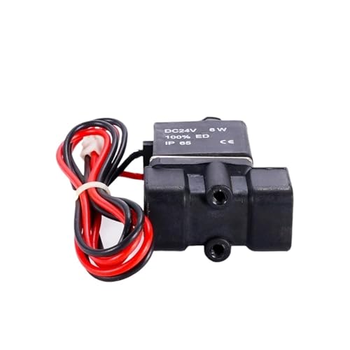 2P025 2-Wege-Pneumatik-Magnetventil aus technischem Kunststoff, Ventilkörper normalerweise geschlossen, AC220V, DC12V, DC24V(2P025-06 DC12V) von UIHMSWYAL