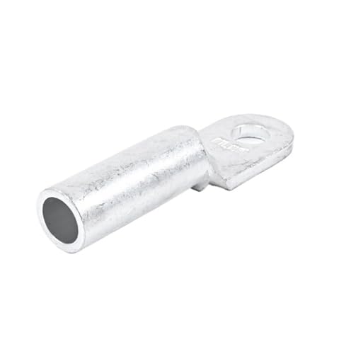 5 STÜCKE Lötnase Doppelloch Löten Kupfer Aluminium Nase Stromkabel Kupferklemme Kupfer verzinnt Einzelloch Drahtnase(Single hole-DTLQ-16) von UIHMSWYAL
