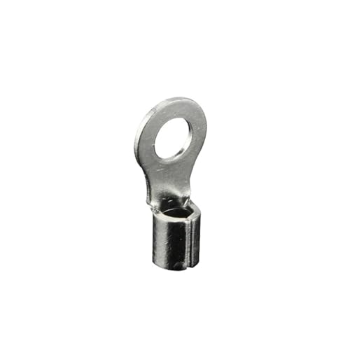 50 Stück Ring blanker Drahtend-Crimpanschluss elektrischer blanker Drahtkabelstecker OT RNB 1,25/2 Zwinge 0,5–2,5 mm2 22–10 AWG(RNB2(AWG14-16),5mm Bolt hole) von UIHMSWYAL