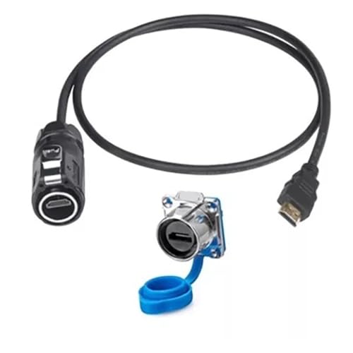 HDMI 2.0 Stecker und Buchse mit 40 Zoll Kabel, wasserdicht for den Außenbereich, IP67 HDMI 2.0 Stecker und Buchse mit 40 Zoll Kabel, wasserdicht for den Außenbereich, IP67 von UIHMSWYAL