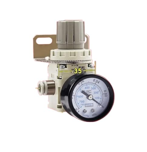 IRV Unterdruck-Vakuumregler IRV10/IRV20 gerader Winkel mit Manometer digitaler Druckschalterregler(IRV10-C08BG) von UIHMSWYAL