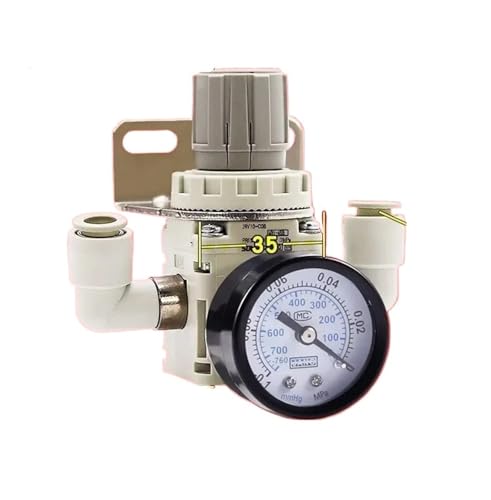 IRV Unterdruck-Vakuumregler IRV10/IRV20 gerader Winkel mit Manometer digitaler Druckschalterregler(IRV10-LC06BG) von UIHMSWYAL