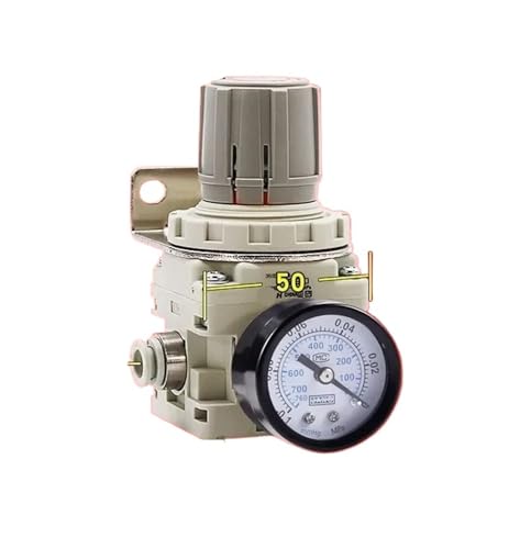 IRV Unterdruck-Vakuumregler IRV10/IRV20 gerader Winkel mit Manometer digitaler Druckschalterregler(IRV20-C08BG) von UIHMSWYAL
