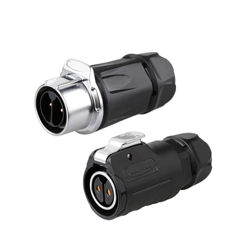 LP20 Wasserdichter IP68 Lötdraht Elektrischer Stoßverbinder Inline-Anschluss(2 Pin Female Set) von UIHMSWYAL