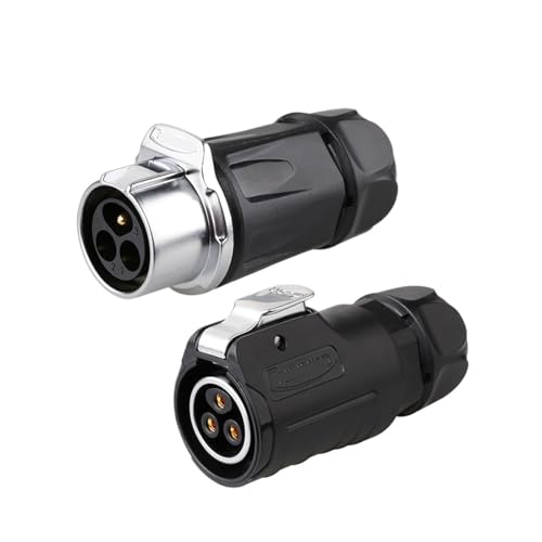 LP20 Wasserdichter IP68 Lötdraht Elektrischer Stoßverbinder Inline-Anschluss(3 Pin Female Set) von UIHMSWYAL