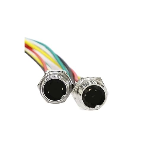 Luftfahrtstecker gx16 Kabelbaum Buchse gerader Stecker ungeschirmter Stecker(5 core/5 meter) von UIHMSWYAL