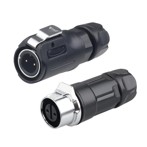 M12 Industriestecker 2 3 4 5 6 7 8-poliger wasserdichter Netzkabelstecker(Docking set,8P) von UIHMSWYAL