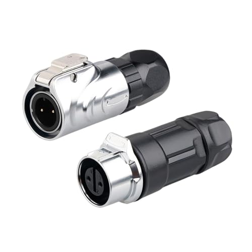 M12 Metall-Schnellverbinder LP12 IP68 Wasserdichter Rundsteckverbinder(Docking set,3P) von UIHMSWYAL