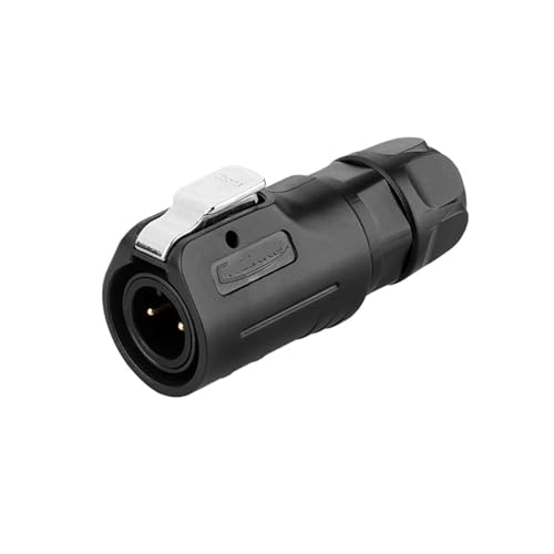 M12 wasserdichter Industriestecker LP12 Stecker 2 3 4 5 6 7 8 Pin Stecker(Plug Only,6p) von UIHMSWYAL