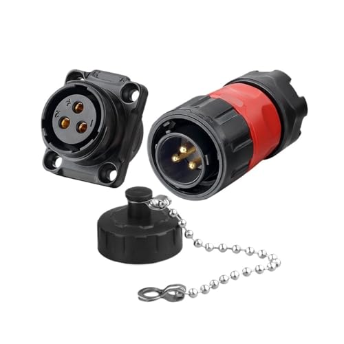 M20 2/3/4-poliger Kabel-zu-Platine-PBT-Kunststoff-Panel-Montage-wasserdichter IP68-Anschluss(7P,Male Plug Set) von UIHMSWYAL