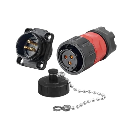 M20 2/3/4-poliger Kabel-zu-Platine-PBT-Kunststoff-Panel-Montage-wasserdichter IP68-Anschluss(9P,Female Plug Set) von UIHMSWYAL