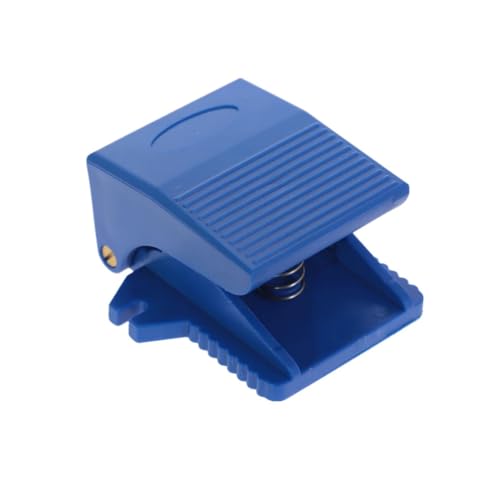 Pneumatisches Fußventil, Fußschalterfeder, automatischer Rücklauf, silberfarben(Foot valve A) von UIHMSWYAL
