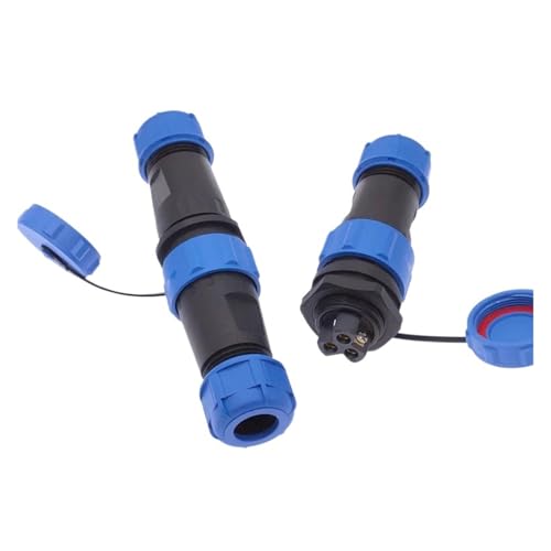 SP21 wasserdichter Stecker, kein Löten erforderlich, IP68 Stecker/Buchse, 7-polig, Schraubanschluss an SL21(SL21-5D) von UIHMSWYAL