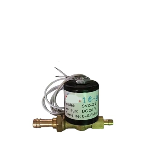 SVZ-2.2 24V 36V 220V 2-Positionen-2-Wege-Argon-Lichtbogenschweißgerät-Magnetventil-Sicherungsmutter(B type,AC 220V) von UIHMSWYAL
