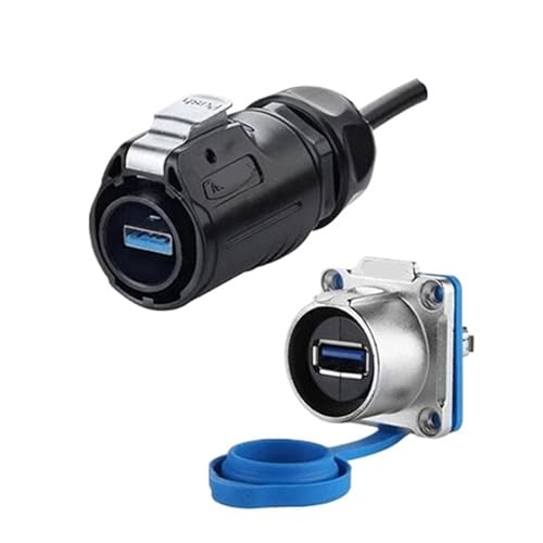 U 3.0 Stecker und Buchse mit 20 Zoll Kabel, wasserdicht for den Außenbereich, IP67 U 3.0 Stecker und Buchse mit 20 Zoll Kabel, wasserdicht for den Außenbereich, IP67 von UIHMSWYAL