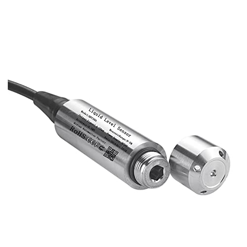 UIHMSWYAL Eingang Wasserstandsensor Flüssigkeitssender 1 m 2 m 3 mi Reichweite 4–20 mA, 0–10 V Ausgang(4-20mA Output,5m Range 5m Cable) von UIHMSWYAL