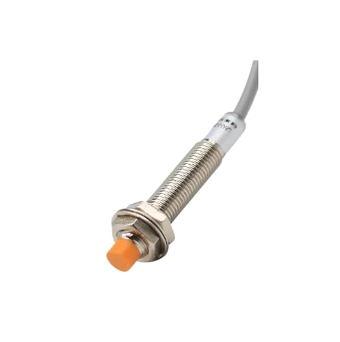 UIHMSWYAL M8 Näherungssensor induktiver Näherungssensorschalter DC 12 V AC 110 V NO NC NPN PNP Erkennung Metallschalter 1,2 m Leitung(LJ8A3-2,PNP NO NC) von UIHMSWYAL