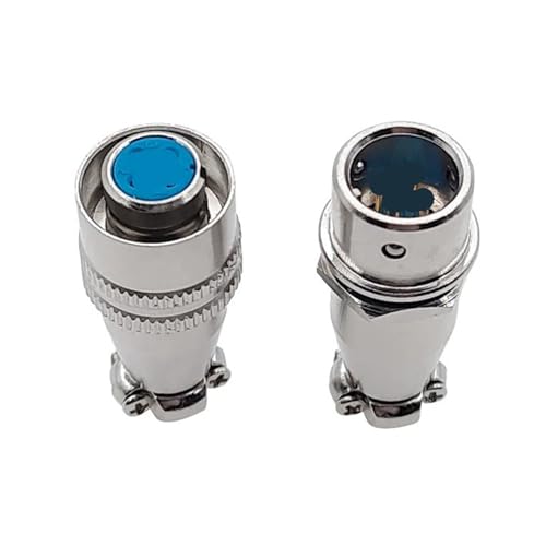 XS8 XS9 XS10 Schnellverbinder Butt Push-Pull 2/3/4/5 Pin Vergoldete Kontakte Männlich und Weiblich(Xs10-5) von UIHMSWYAL