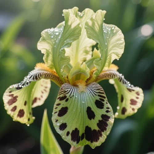 Iris zwiebeln/winterharte mehrjährige Schwertlilien,ausgewählte Zwiebeln/große Bart-Schwertlilien, seltene Farben, überraschende Gartendekoration,-4zwiebeln-B Iris zwiebeln/winterharte mehrjährige Schwertlilien,ausgewählte Zwiebeln/große Bart-Schwertlilien, seltene Farben, überraschende Gartendekoration,-4zwiebeln-B von UIODERDC