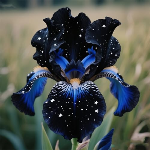 Iris zwiebeln/winterharte mehrjährige Schwertlilien/ausgewählte Zwiebeln/große Bart-Schwertlilien, seltene Farben, überraschende Gartendekoration-4zwiebeln-C Iris zwiebeln/winterharte mehrjährige Schwertlilien/ausgewählte Zwiebeln/große Bart-Schwertlilien, seltene Farben, überraschende Gartendekoration-4zwiebeln-C von UIODERDC