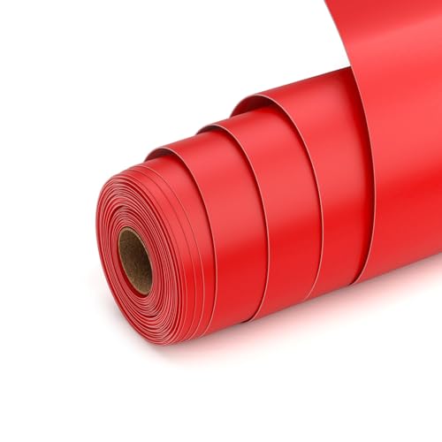 UIOK Vinylfolie Plotter Rot, Plotterfolie Vinyl 30,5 cm x 914.4 cm Plotterfolie Selbstklebend Matt Rot Vinyl, Permanentes Vinylfolie Rollen Klebefolie für Cricut, Scrapbooking und Bastelprojekte UIOK Vinylfolie Plotter Rot, Plotterfolie Vinyl 30,5 cm x 914.4 cm Plotterfolie Selbstklebend Matt Rot Vinyl, Permanentes Vinylfolie Rollen Klebefolie für Cricut, Scrapbooking und Bastelprojekte von UIOK