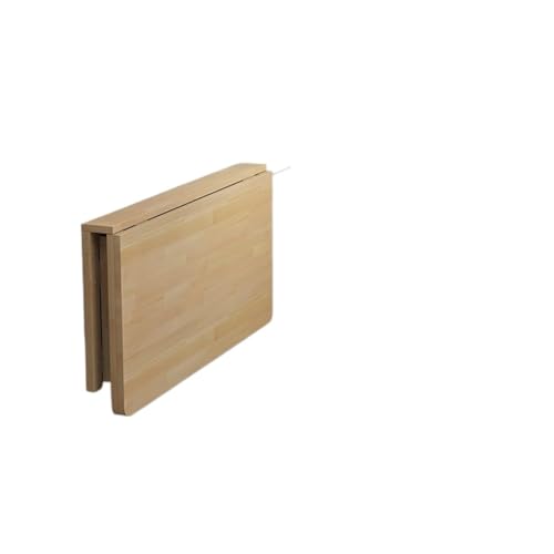 UIONBUN Wandmontierter zusammenklappbarer Klapptisch Werkbank Holzfarbe Mehrere Größen(90 * 50Cm/35Inch*20Inch) von UIONBUN