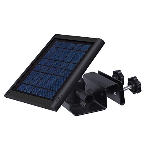 UIQELYS Dachrinnenhalterung kompatibel mit Ring Super Solarpanel Outdoor Halterung Zubehör Wandhalterung (schwarz) von UIQELYS