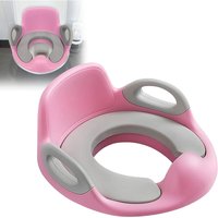 Toilettensitz Kinder wc Sitz - Toilettentrainer mit Kissengriff und Rückenlehne Töpfchen Training Sitze WC-Trainer für Jungen und Mädchen (Rosa und Toilettensitz Kinder wc Sitz - Toilettentrainer mit Kissengriff und Rückenlehne Töpfchen Training Sitze WC-Trainer für Jungen und Mädchen (Rosa und von UISEBRT