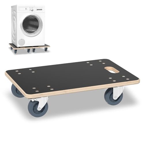 UISEBRT 1 Stück Transportroller 600 x 400 x 145 mm Rollbretter Transport aus Mehrschichtige wasserdichte Platten Möbelroller Transporthilfe für Umzug Möbel-Transport, 200 kg Tragkraft UISEBRT 1 Stück Transportroller 600 x 400 x 145 mm Rollbretter Transport aus Mehrschichtige wasserdichte Platten Möbelroller Transporthilfe für Umzug Möbel-Transport, 200 kg Tragkraft von UISEBRT