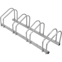 UISEBRT Fahrradstaender Aufstellstaender Fahrrad Staender Metall Platzsparend,100x32x26cm (Fuer 4 Fahrraeder) von UISEBRT